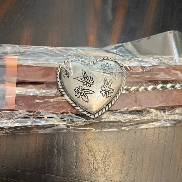 Brown Heart Belt - Picture 4 of 5